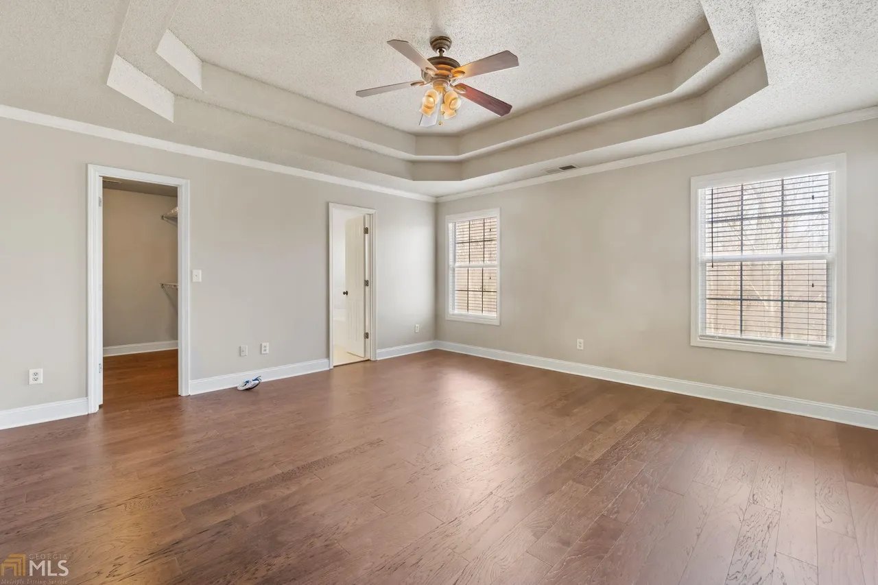 Open dining room