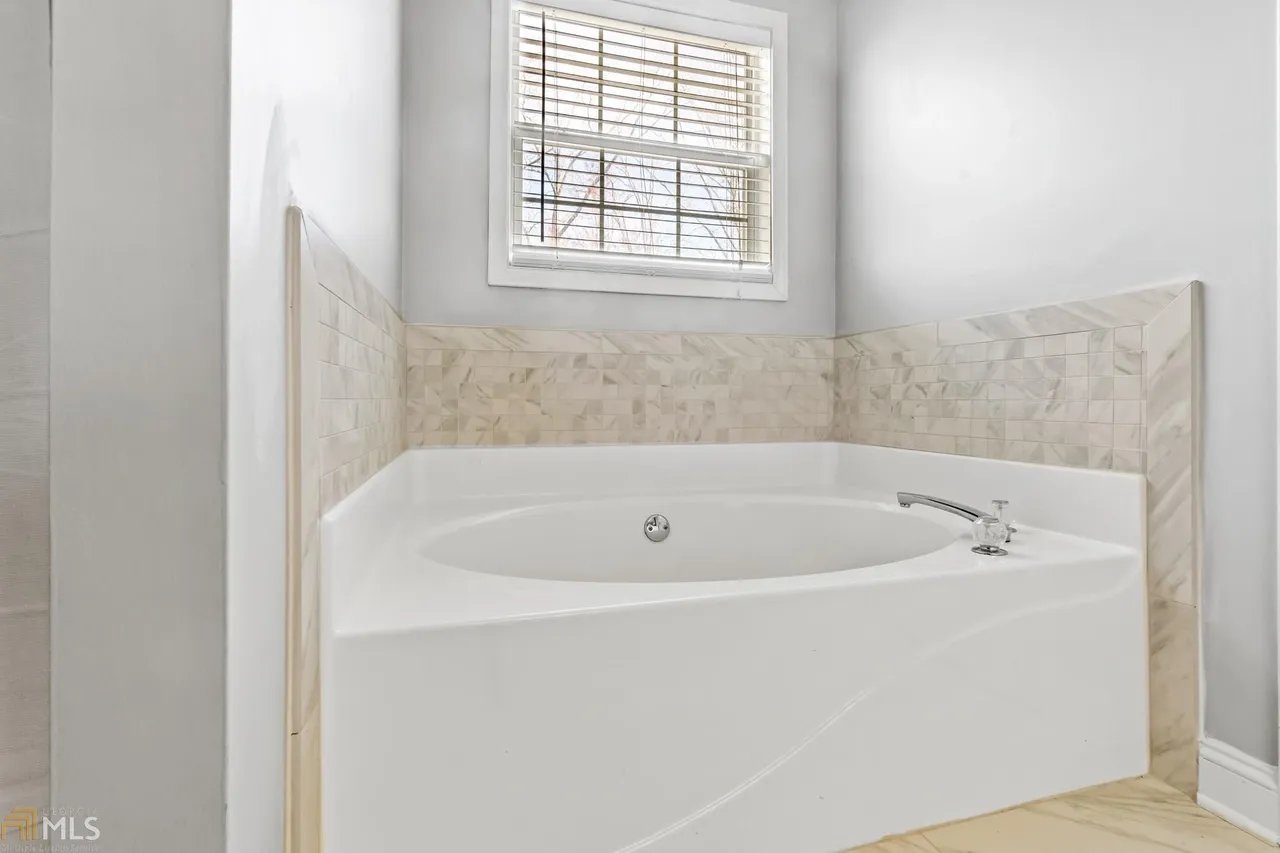 Bathroom with custom tub